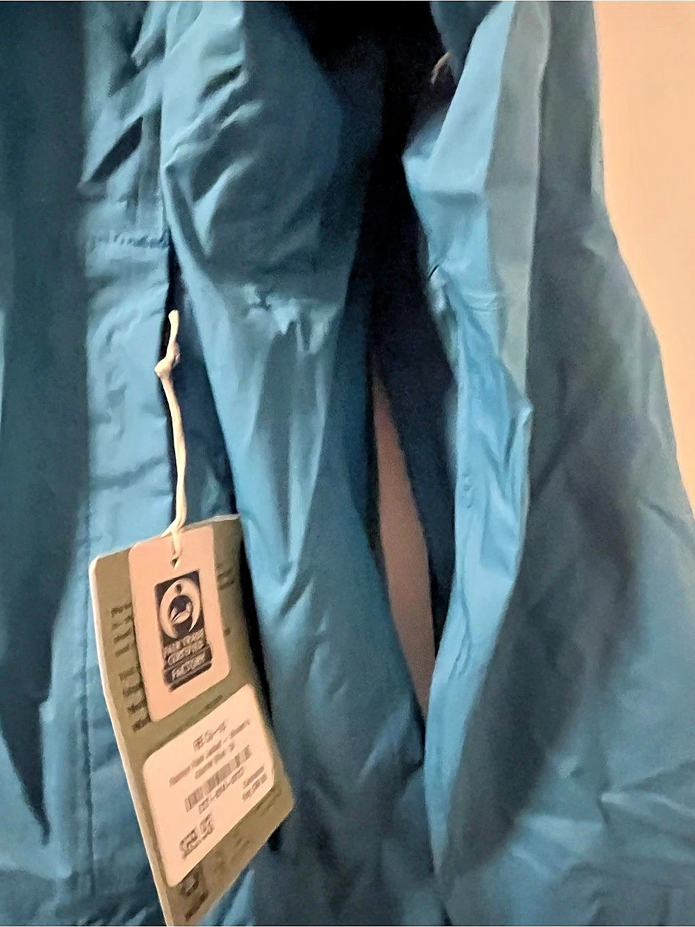REI Rainier Rain Jacket Blue Women's Size 2x NWT - Picture 7 of 8